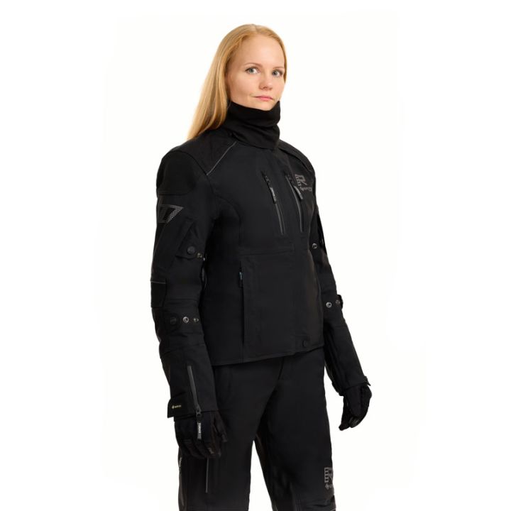 Veste moto touring femme Rukka FLEXORINA Noir