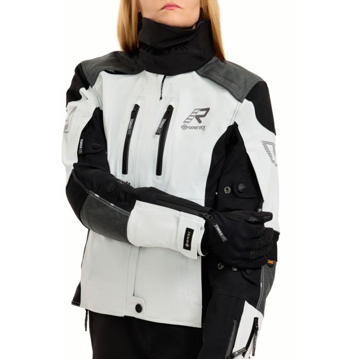 Veste moto touring femme Rukka FLEXORINA Gris