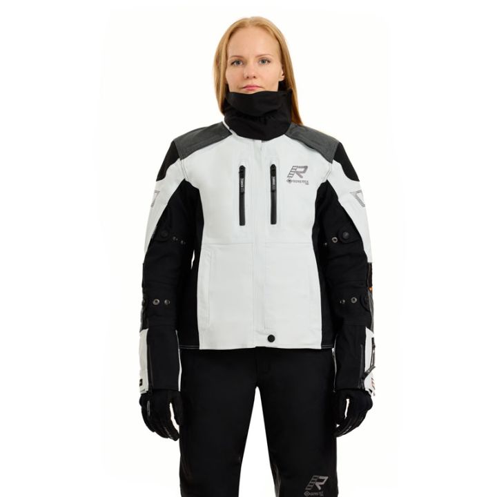 Veste moto touring femme Rukka FLEXORINA Gris