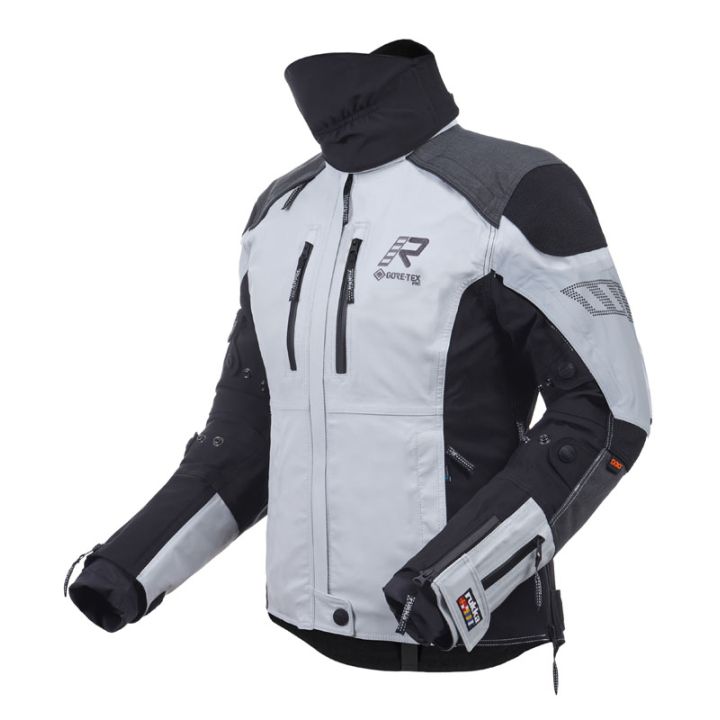 Veste moto touring femme Rukka FLEXORINA Gris