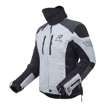 Veste moto touring femme Rukka FLEXORINA Gris