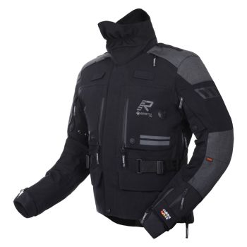 Veste moto aventure Rukka TITANTRAIL-R Noir Gris