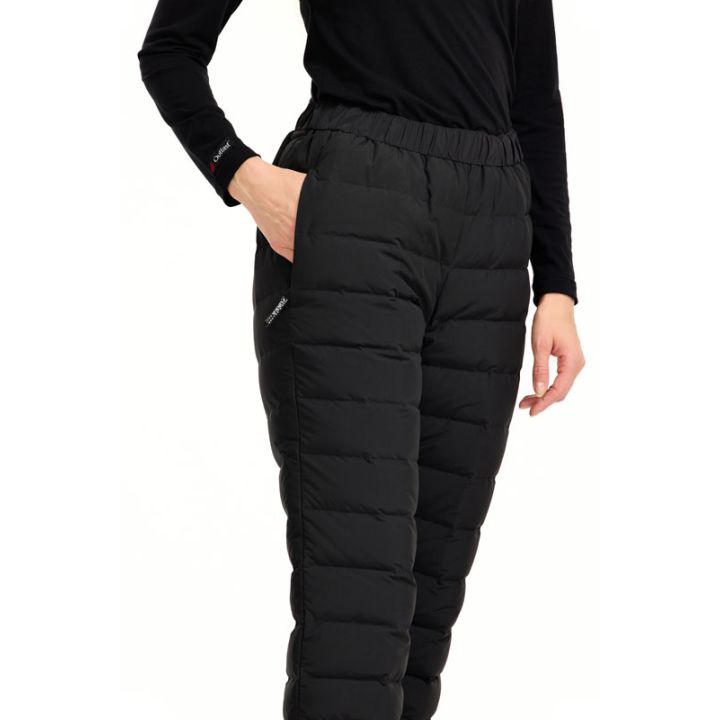 Sous pantalon thermique femme Rukka DOWNRIDE-R Noir