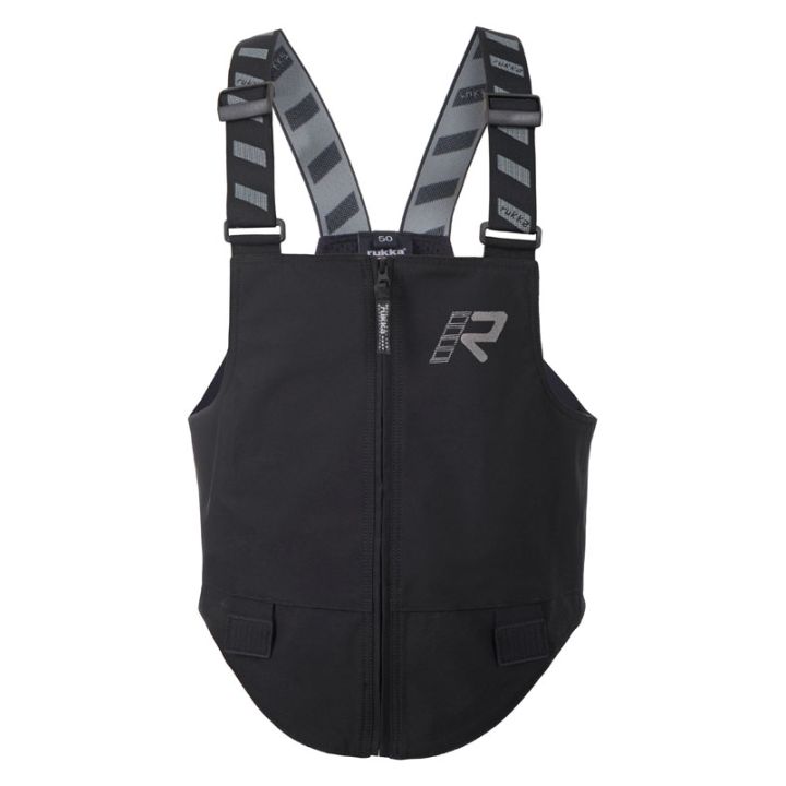 Gilet thermique coupe vent Rukka WIND-R BIB Noir