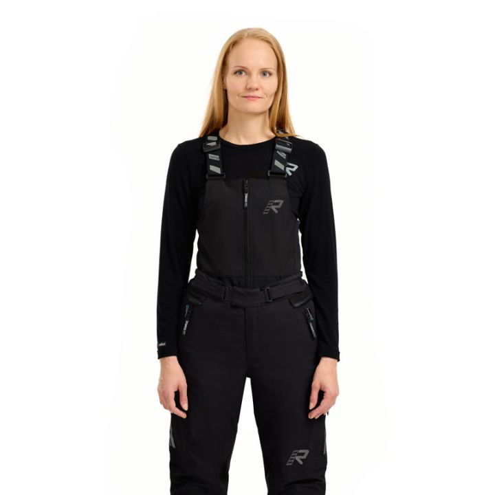 Gilet thermique coupe vent femme Rukka WIND-R BIB Noir