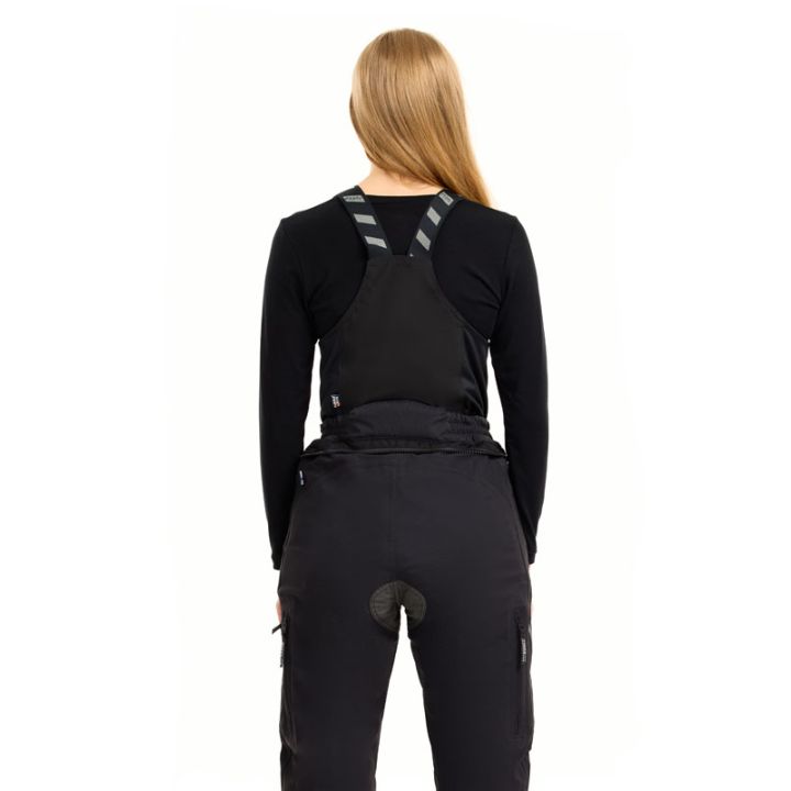 Gilet thermique coupe vent femme Rukka WIND-R BIB Noir