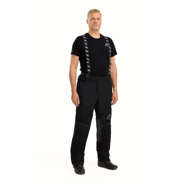 Pantalon moto touring Rukka FLEXO-R Noir jambes courtes