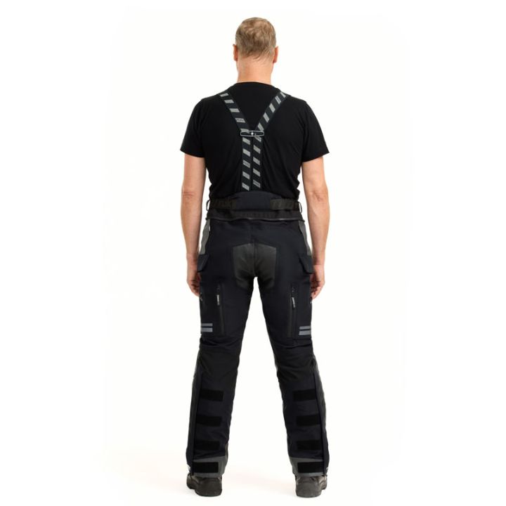 Pantalon moto aventure Rukka TITANTRAIL-R Noir Gris jambes longues