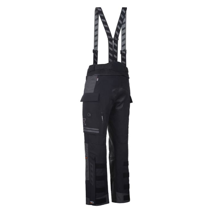 Pantalon moto aventure Rukka TITANTRAIL-R Noir Gris jambes courtes