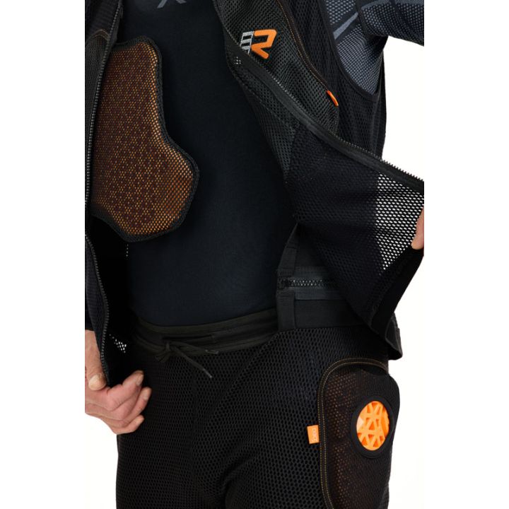 Gilet de protection Rukka KASTOR AFT Noir