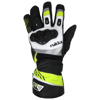 Gants moto Gore-Tex Rukka ARGOSAURUS 2.0 Jaune Fluo