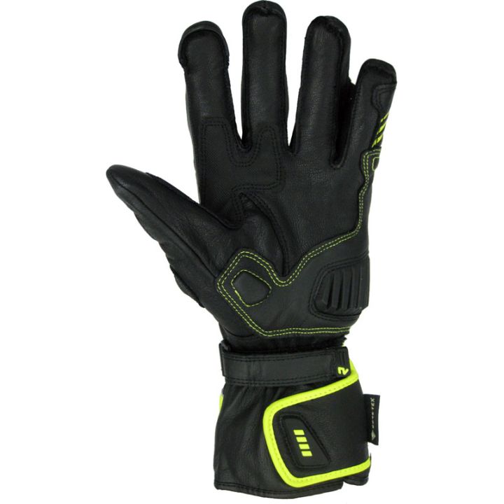 Gants moto Gore-Tex Rukka ARGOSAURUS 2.0 Jaune Fluo