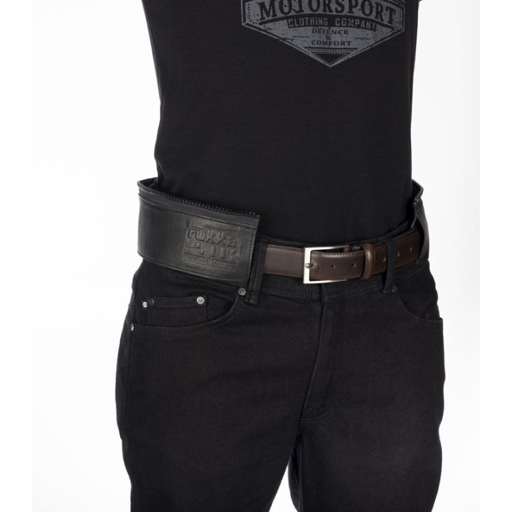 Adaptateur de ceinture Rukka ZIP-R ADAPTER Noir