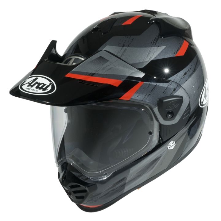 Casque adventure Arai Tour-X5 Anodize - Rouge