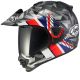 Casque adventure Arai Tour-X5 Nation Uk - Noir Rouge Bleu Blanc