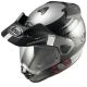 Casque adventure Arai Tour-X5 Print - Noir Argent