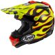 Casque cross Arai Mx-V Evo Flame - Jaune
