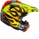 Casque cross Arai Mx-V Evo Flame - Jaune