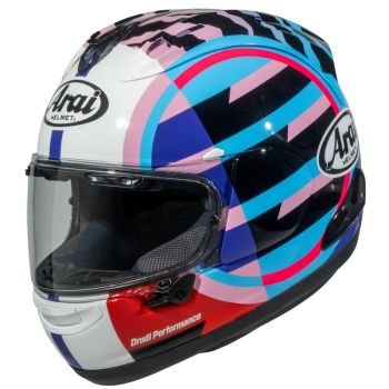 Casque intégral Arai Rx-7V Evo Spectre - Cyan