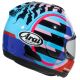 Casque intégral Arai Rx-7V Evo Spectre - Cyan