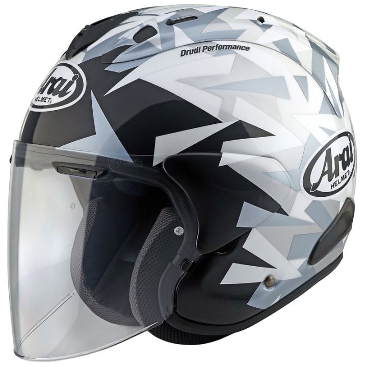 Casque jet Arai Sz-R Vas Evo Mimesis - Blanc