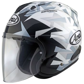 Casque jet Arai Sz-R Vas Evo Mimesis - Blanc