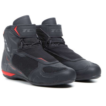 Baskets moto TCX R04D AIR Noir/Rouge
