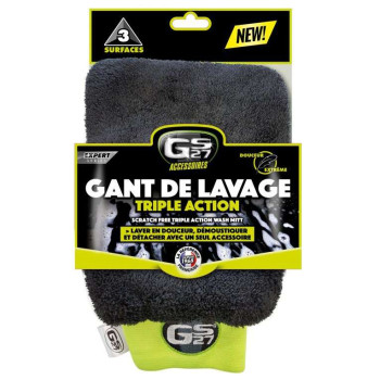 Gant de lavage triple action GS27 Gant de lavage triple action GS27