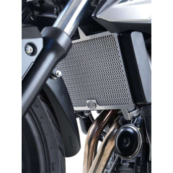 Protection de radiateur R&G (RAD0206BK) alu noir Honda CB500F Protection de radiateur R&G (RAD0206BK) alu noir Honda CB500F
