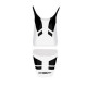 Saddle cover Bagster (2184G) White/Black Letters Honda CBF1000 09