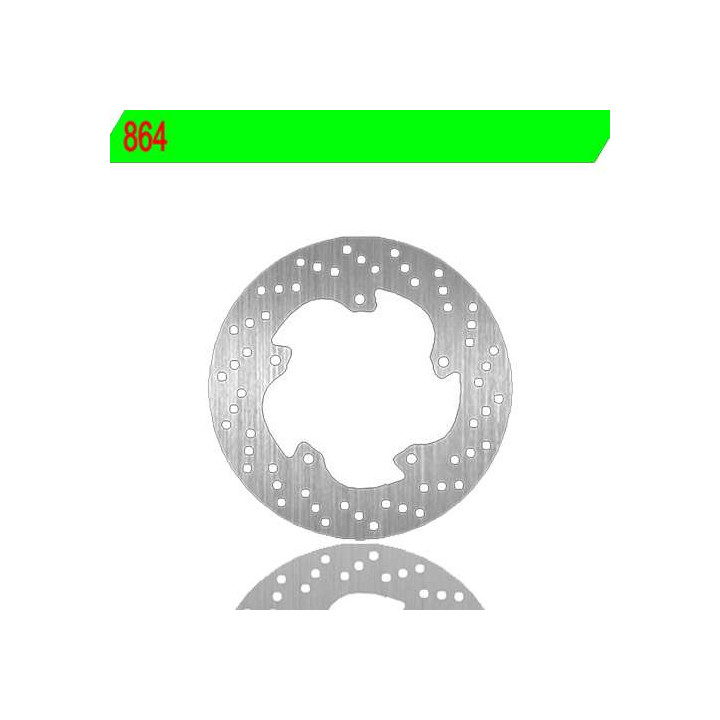 Front right brake disc NG 864 DERBI GP1 125/250