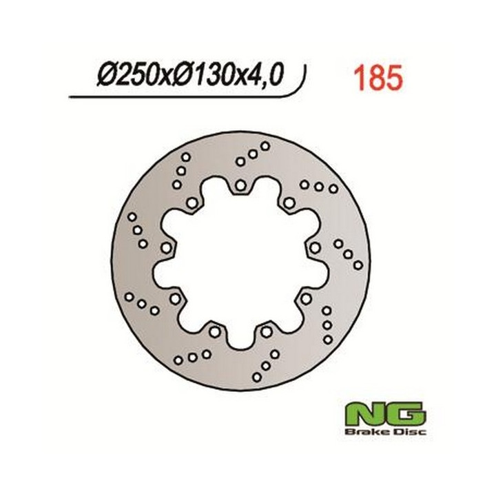 Front brake disc NG 185 Kawasaki KLR600