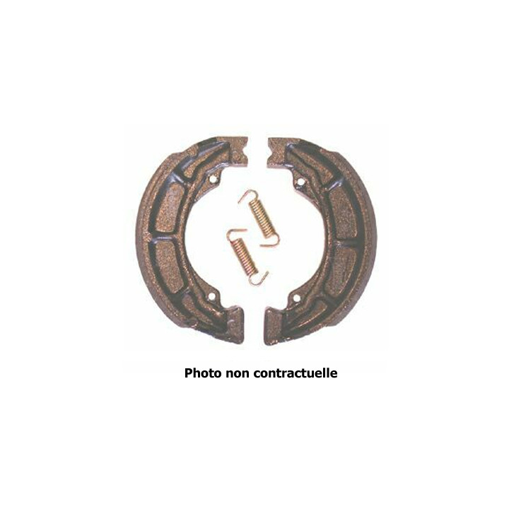 Mâchoires de frein moto organique Bendix BA190