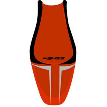 Housse de selle Bagster (2170H) Orange/Gris Clair/Noir/Lettres Noires Kawasaki ER-6N 07 Housse de selle Bagster (2170H) Orange/Gris Clair/Noir/Lettres Noires Kawasaki ER-6N 07