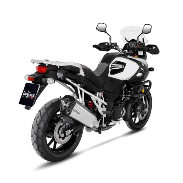 Silencieux homologué LeoVince LV-12 Titane (15304T) Suzuki V-Strom 1000