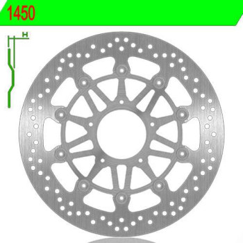 Front right brake disc NG 1450 675 F3 12-17/800 F3 15-17