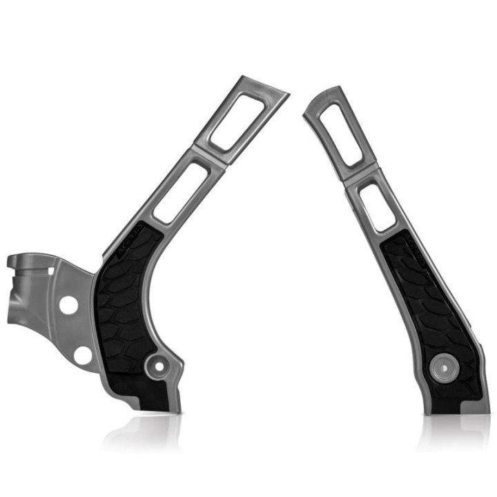 Protections cadre Acerbis X-GRIP Argent Yamaha YZ 125/250