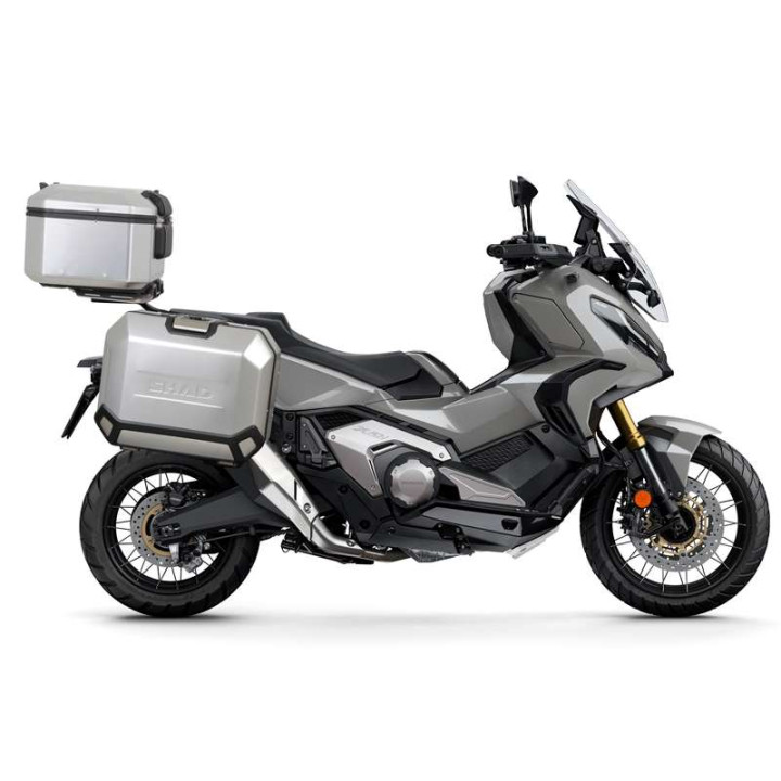 Shad TERRA TR36x2 aluminum suitcase kit + 4P brackets (H0XD714P) Honda X-ADV 2021