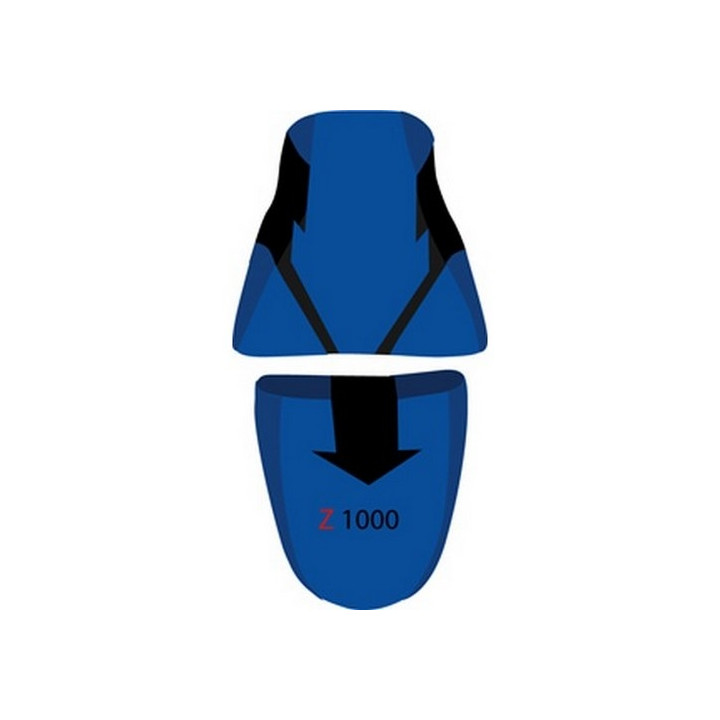 Housse de selle Bagster (2142K) Bleu/Noir/Lettres Noires Kawasaki Z1000 06 Housse de selle Bagster (2142K) Bleu/Noir/Lettres Noires Kawasaki Z1000 06