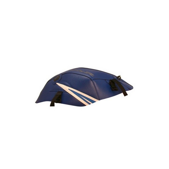 Bagster blue tank mat/white and azure dots (1519D) Suzuki GSX750 R