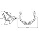 Sabot moteur Puig carbone (20624C) Yamaha MT-07 21-