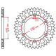 Couronne alu JT 48 dents ultra-light pas 520 type 897