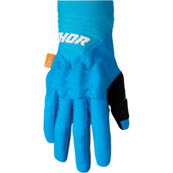 Gants moto cross Thor REBOUND BLUE/WHITE