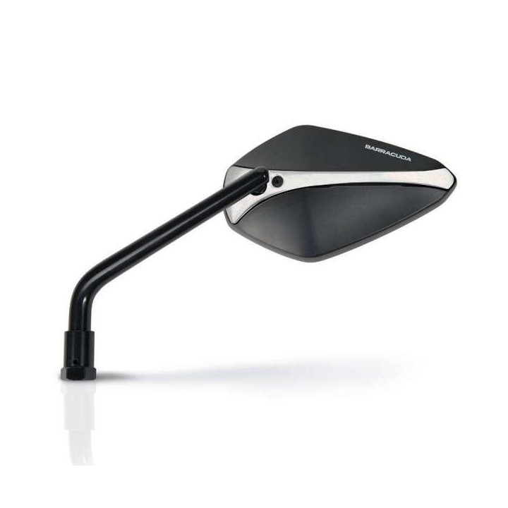 Motorcycle mirrors Barracuda A-VERSION Silver Motorcycle mirrors Barracuda A-VERSION Silver