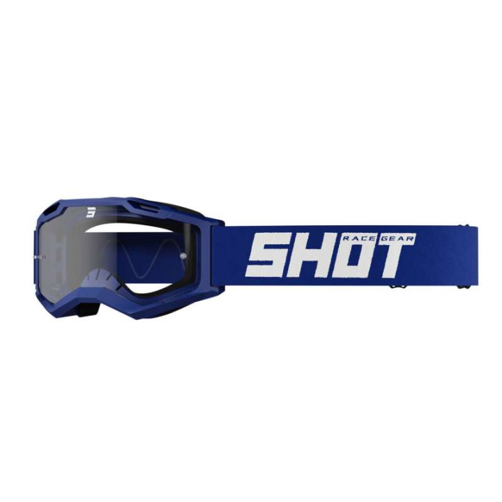 Shot ASSAULT 2.0 SOLID NAVY MATT motorcycle cross mask