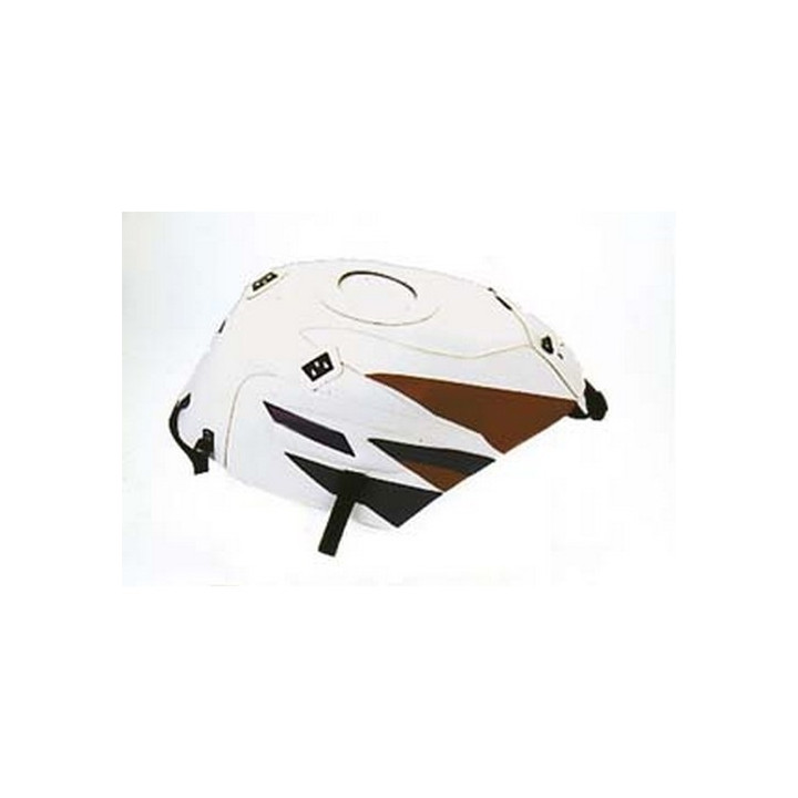 Tapis de réservoir Bagster blanc/rouge/violet foncé (1208S) Honda CBR600F2