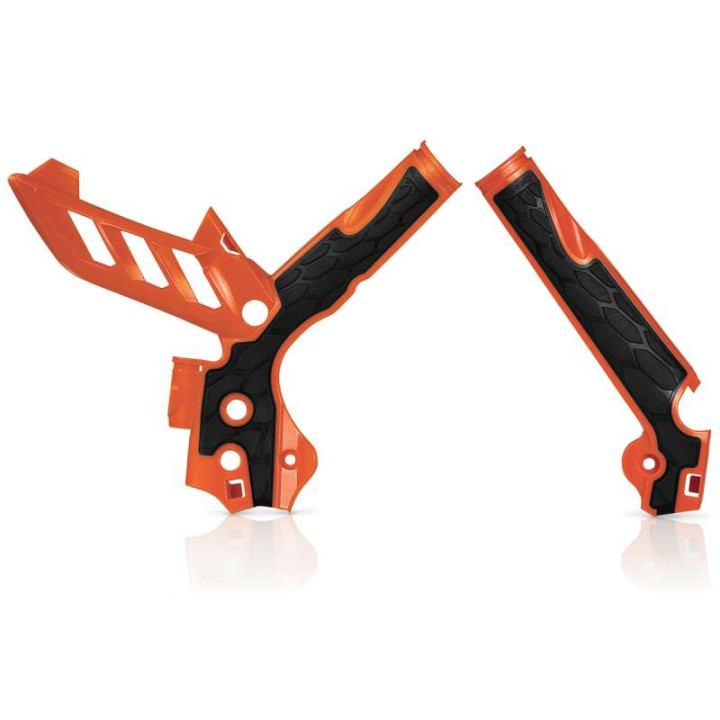 Protections cadre Acerbis X-GRIP Orange KTM SX/SX-F 11-15