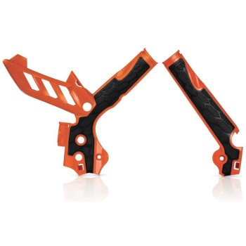 Protections cadre Acerbis X-GRIP Orange KTM SX/SX-F 11-15