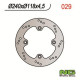 Motorcycle brake disc fixed 240mm (ref. 29)