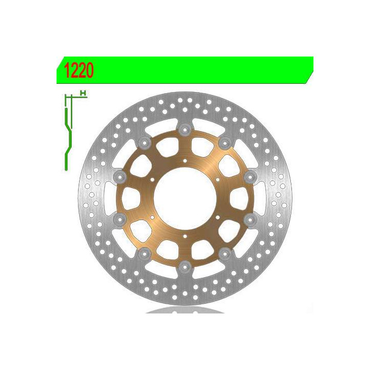 Front brake disc NG 1220 CBR1000RR